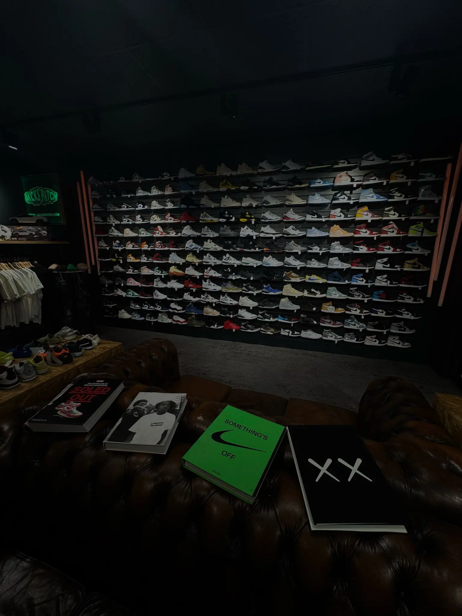 Sneaker Store Background